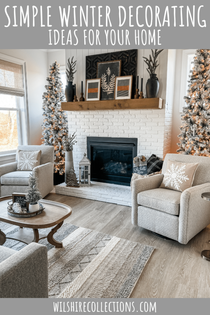 Simple winter decorating ideas