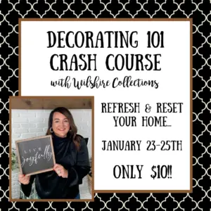 Decorating 101 crash course
