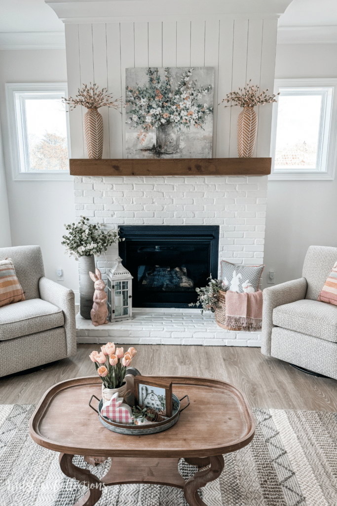 simple Spring decorating