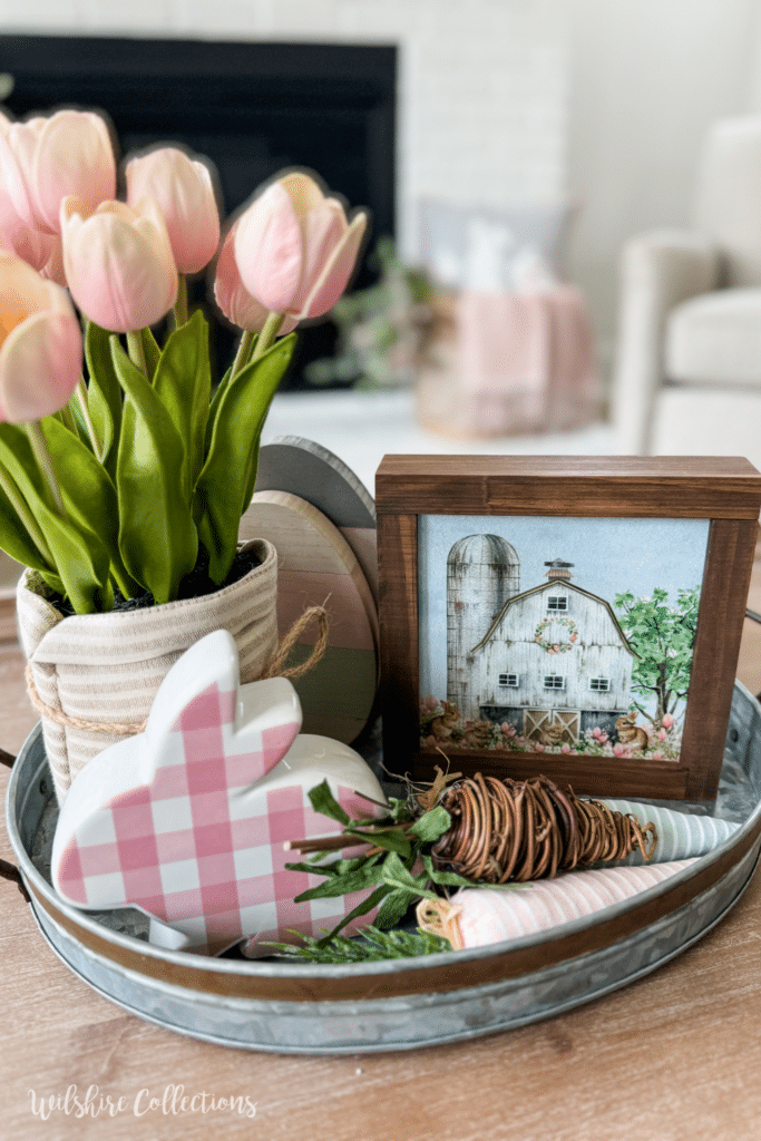 simple Spring decorating