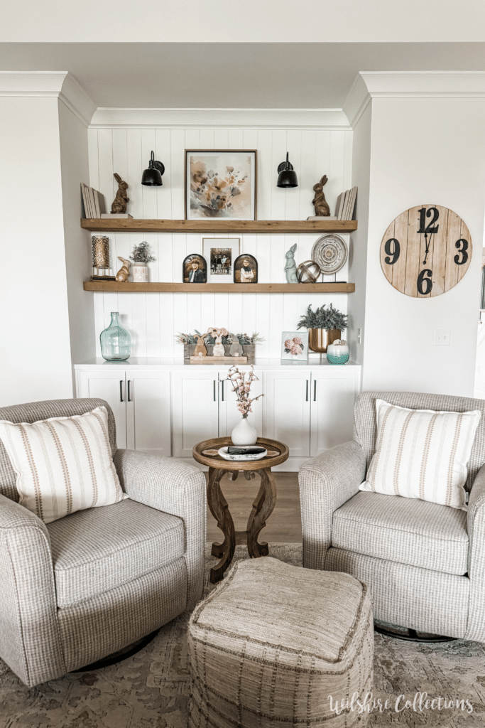 Neutral and pastel Spring decorating ideas