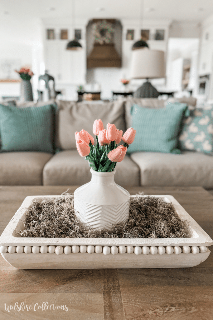 Neutral and pastel Spring decorating ideas