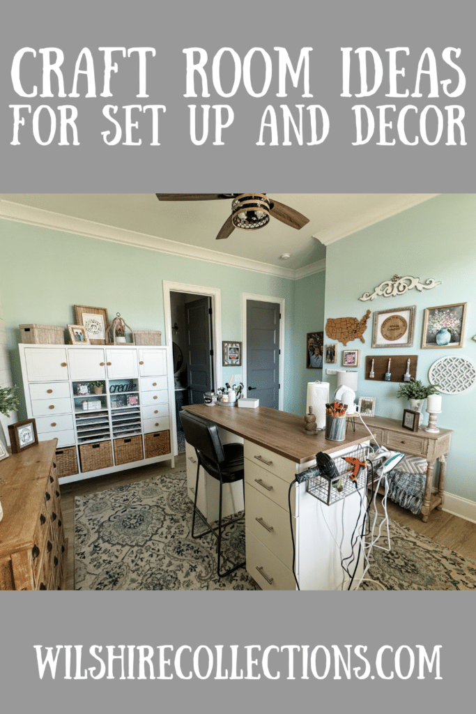 Craft room ideas for set up and decor