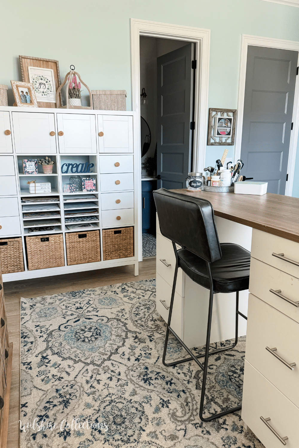 Craft room ideas for set up and decor