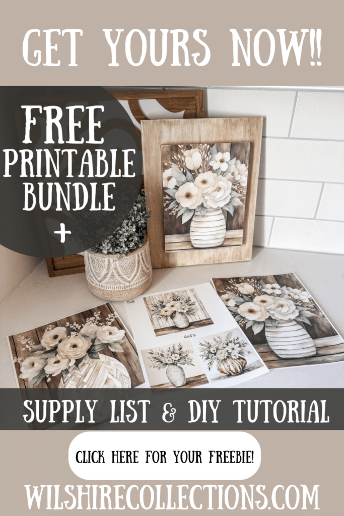 Free printable + DIY tutorial