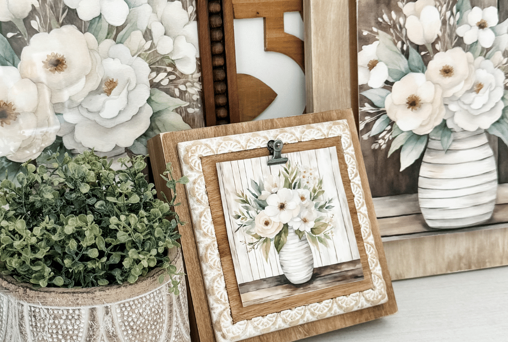 Free printable + DIY tutorial…beautiful blooms!