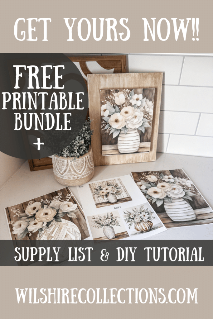 Free printable + DIY tutorial 