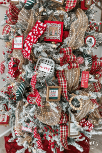 Traditional themed Christmas Tree