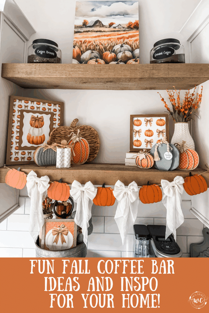 Fun fall coffee bar inspiration