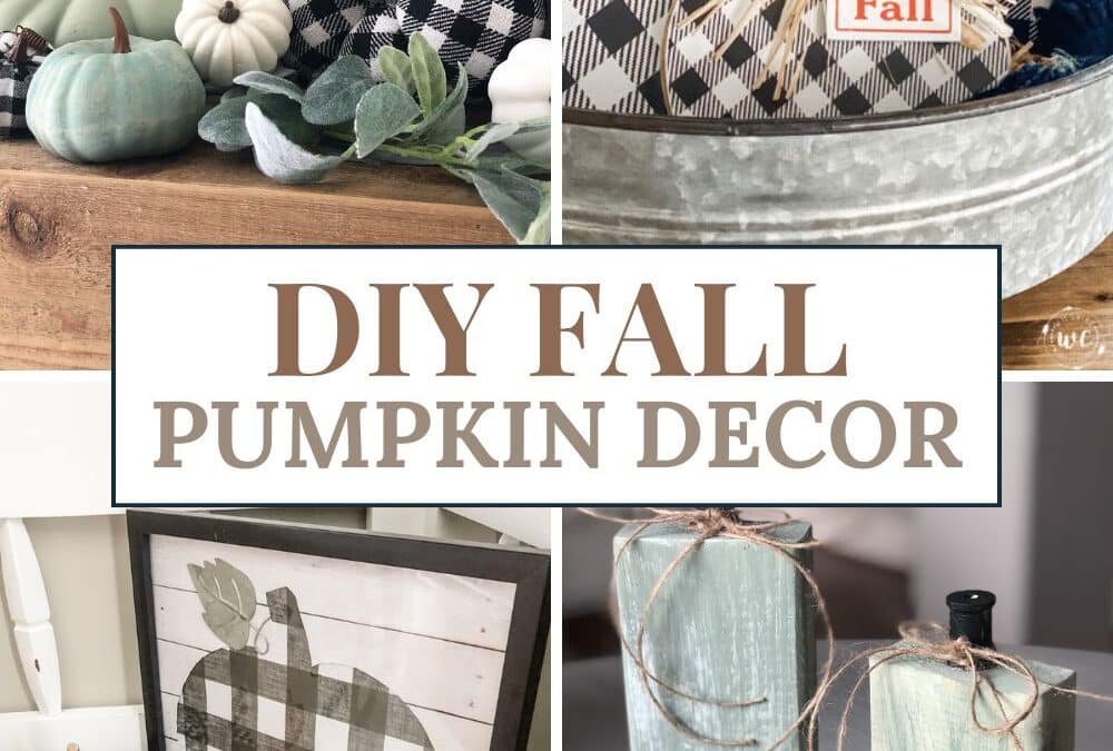 5 Fall DIY Ideas for Decorating with Pumpkins