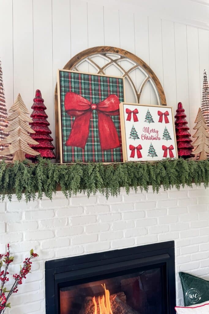 Classic red and green Christmas decorating ideas