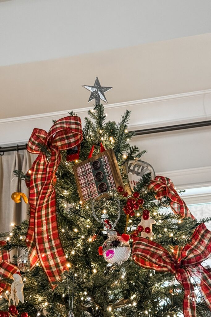 cozy christmas living room 