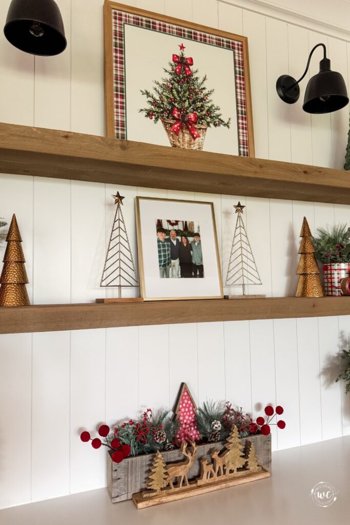 cozy christmas living room 